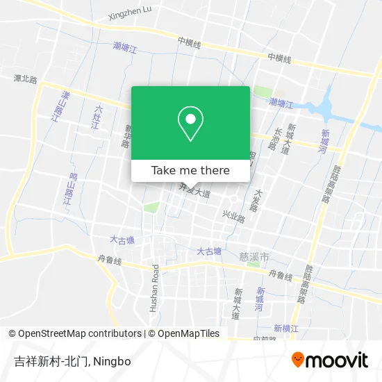 吉祥新村-北门 map