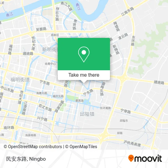 民安东路 map