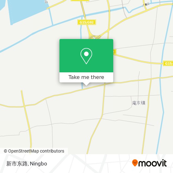 新市东路 map