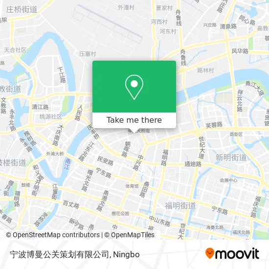 宁波博曼公关策划有限公司 map