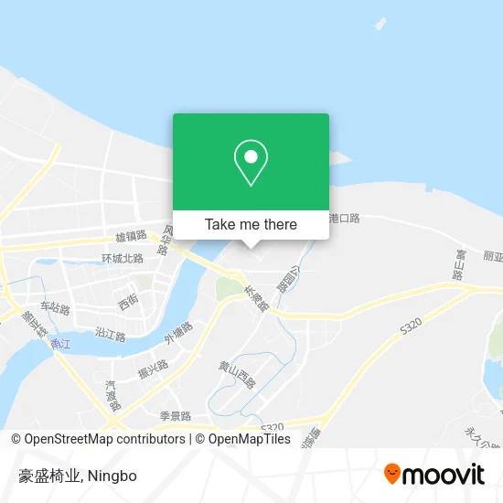 豪盛椅业 map