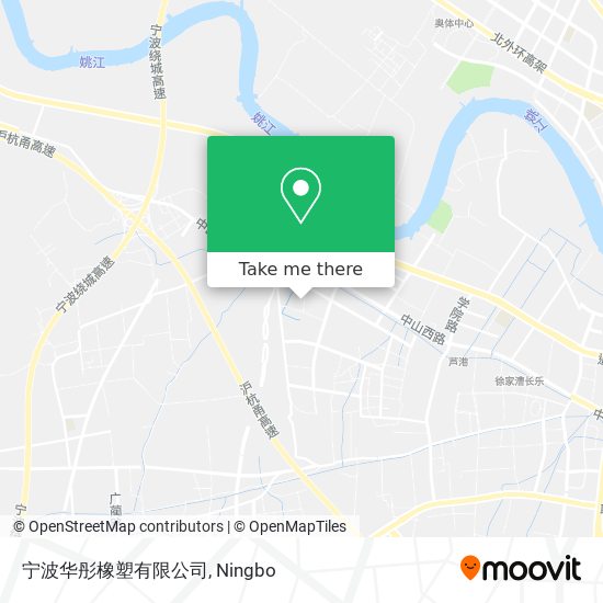 宁波华彤橡塑有限公司 map