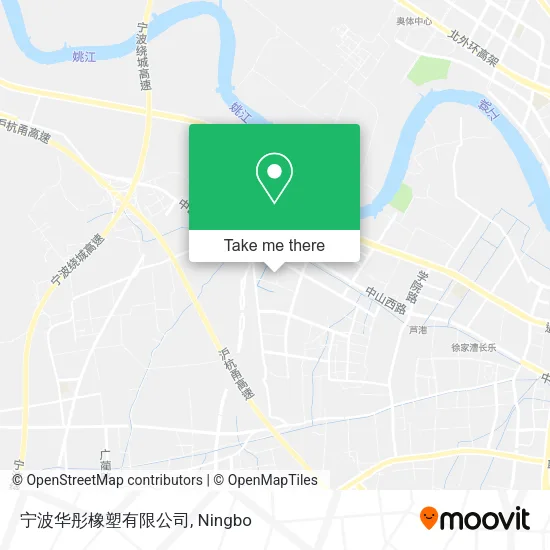 宁波华彤橡塑有限公司 map