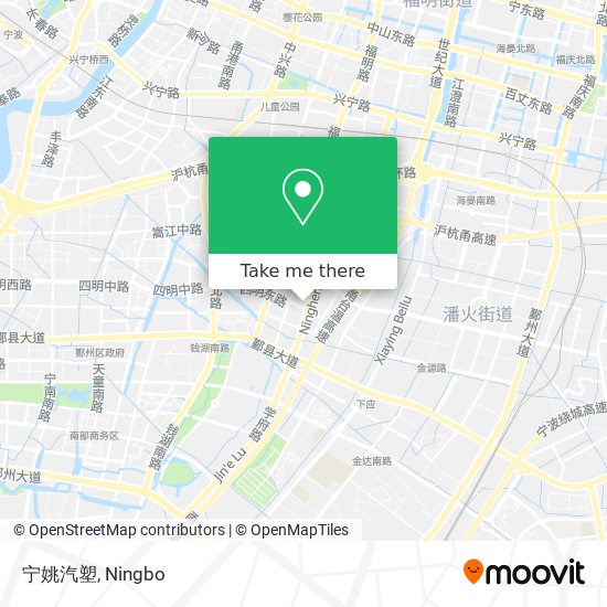 宁姚汽塑 map