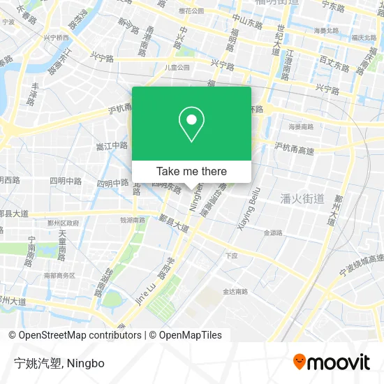 宁姚汽塑 map