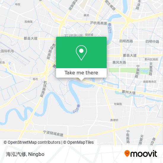 海泓汽修 map