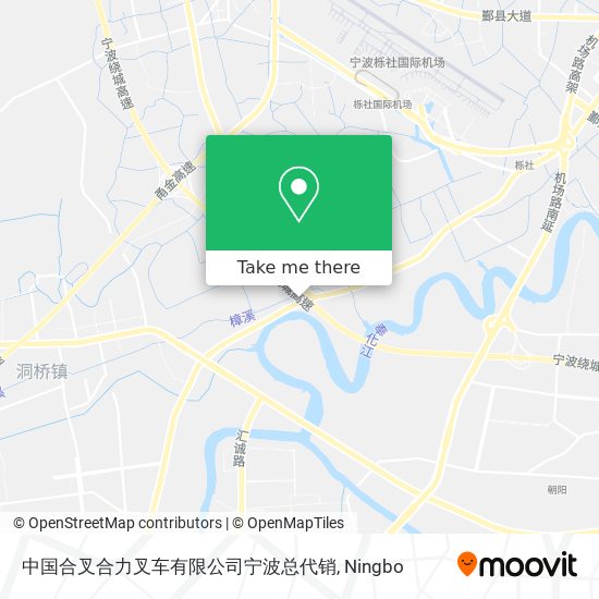 中国合叉合力叉车有限公司宁波总代销 map