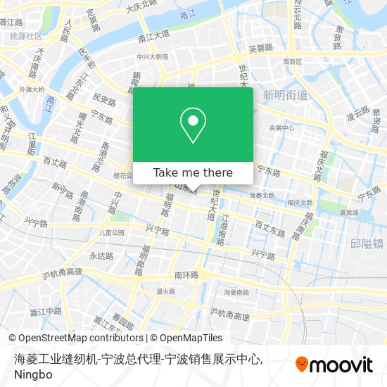 海菱工业缝纫机-宁波总代理-宁波销售展示中心 map