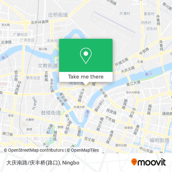 大庆南路/庆丰桥(路口) map