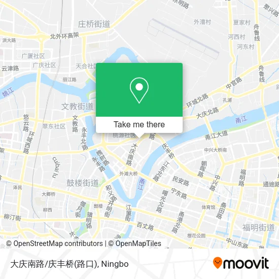 大庆南路/庆丰桥(路口) map