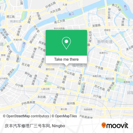 庆丰汽车修理厂三号车间 map