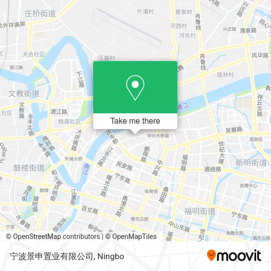 宁波景申置业有限公司 map