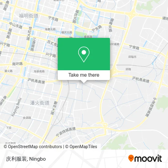 庆利服装 map