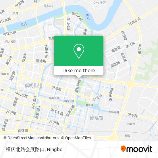 福庆北路会展路口 map