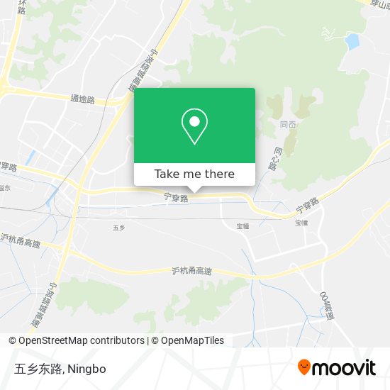 五乡东路 map
