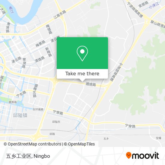 五乡工业区 map