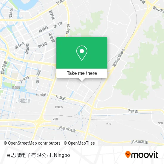 百思威电子有限公司 map