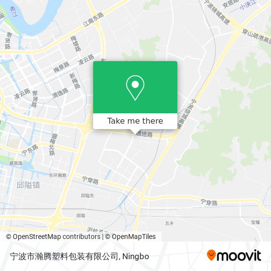 宁波市瀚腾塑料包装有限公司 map