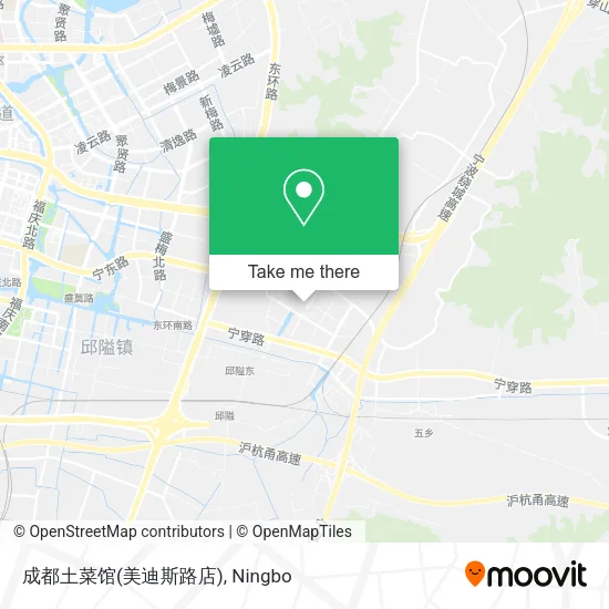 成都土菜馆(美迪斯路店) map