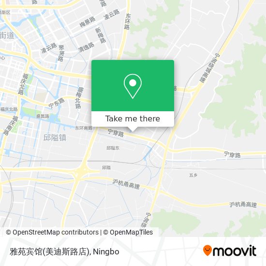 雅苑宾馆(美迪斯路店) map