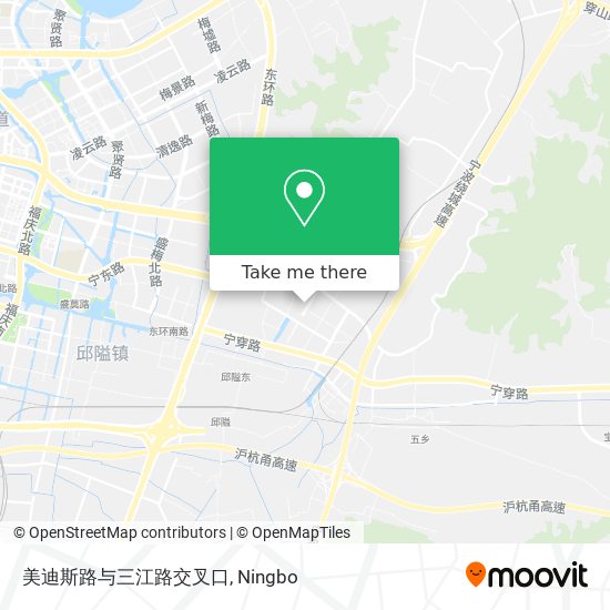 美迪斯路与三江路交叉口 map