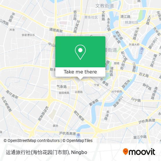 运通旅行社(海怡花园门市部) map