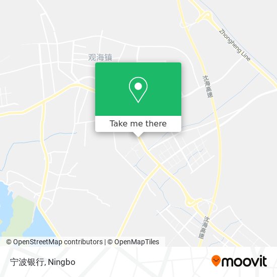 宁波银行 map