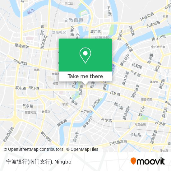 宁波银行(南门支行) map