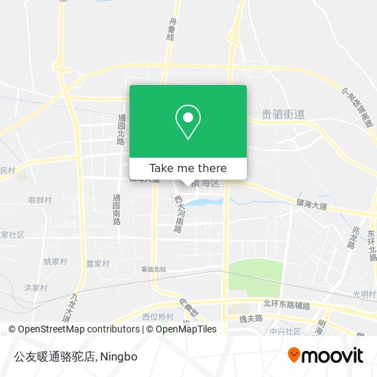 公友暖通骆驼店 map