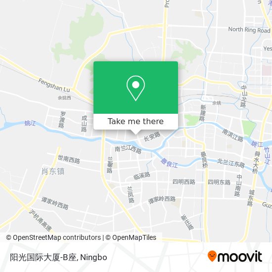 阳光国际大厦-B座 map