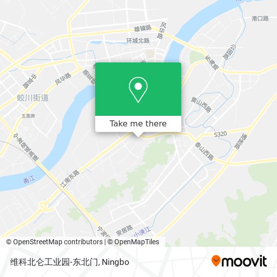 维科北仑工业园-东北门 map