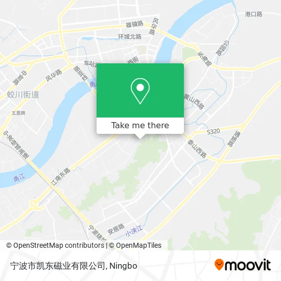 宁波市凯东磁业有限公司 map