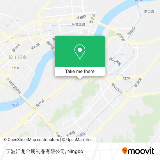 宁波汇龙金属制品有限公司 map