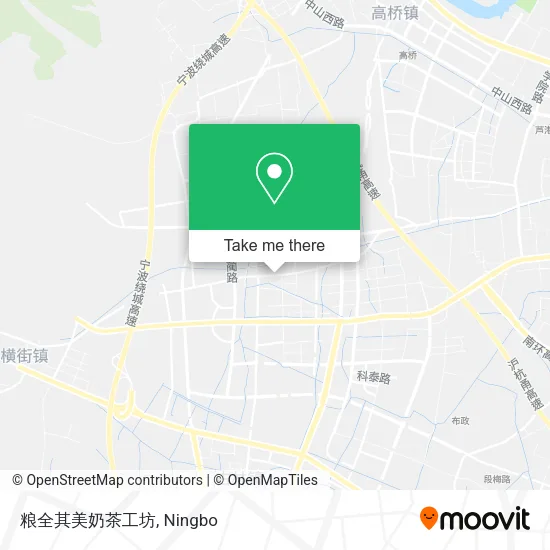 粮全其美奶茶工坊 map