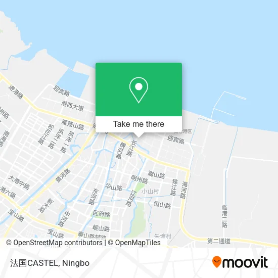 法国CASTEL map