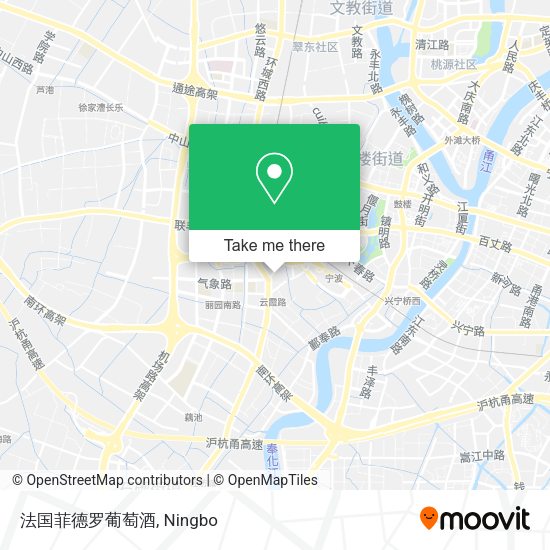 法国菲德罗葡萄酒 map