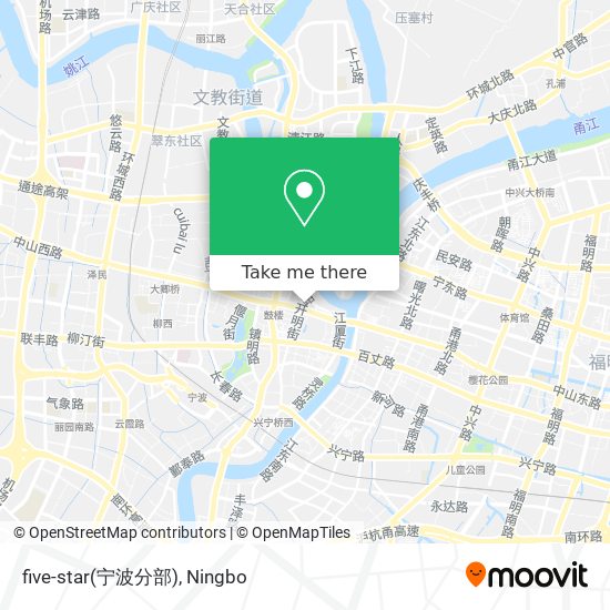 five-star(宁波分部) map