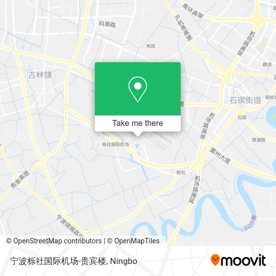 宁波栎社国际机场-贵宾楼 map