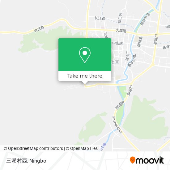三溪村西 map