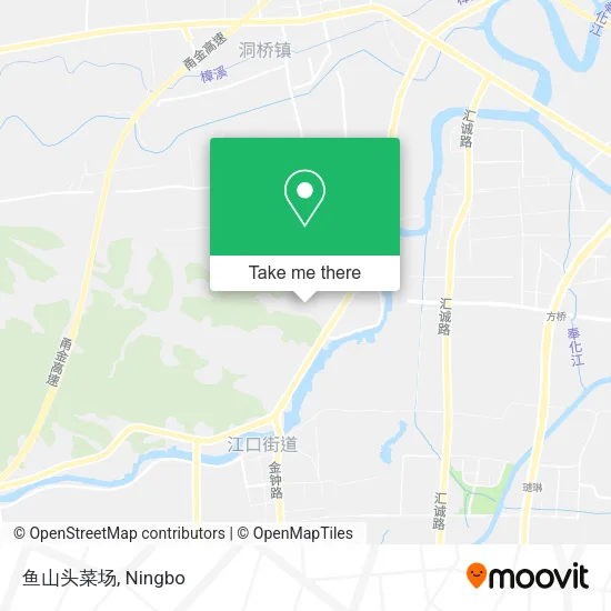 鱼山头菜场 map