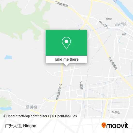 广升大道 map
