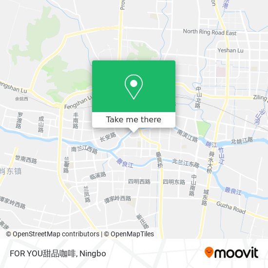 FOR YOU甜品咖啡 map