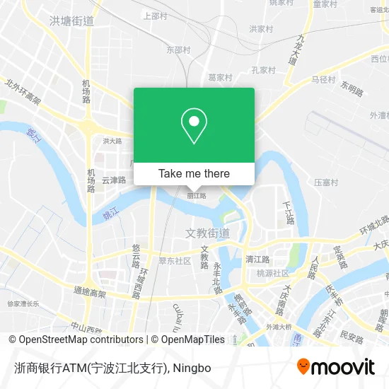 浙商银行ATM(宁波江北支行) map