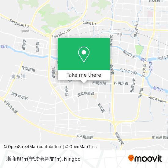 浙商银行(宁波余姚支行) map