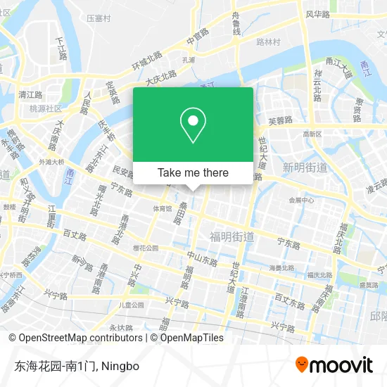 东海花园-南1门 map
