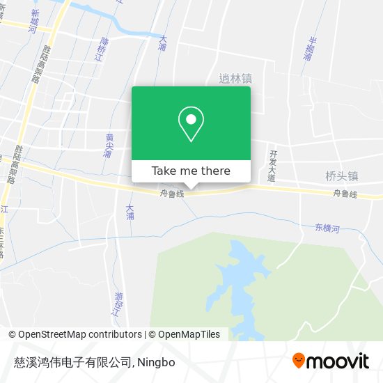 慈溪鸿伟电子有限公司 map