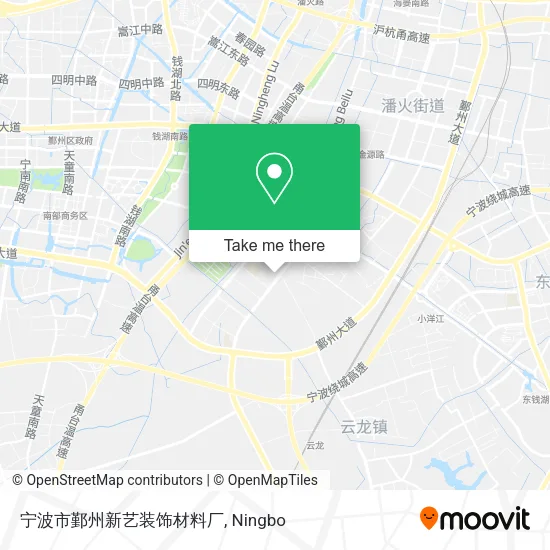 宁波市鄞州新艺装饰材料厂 map