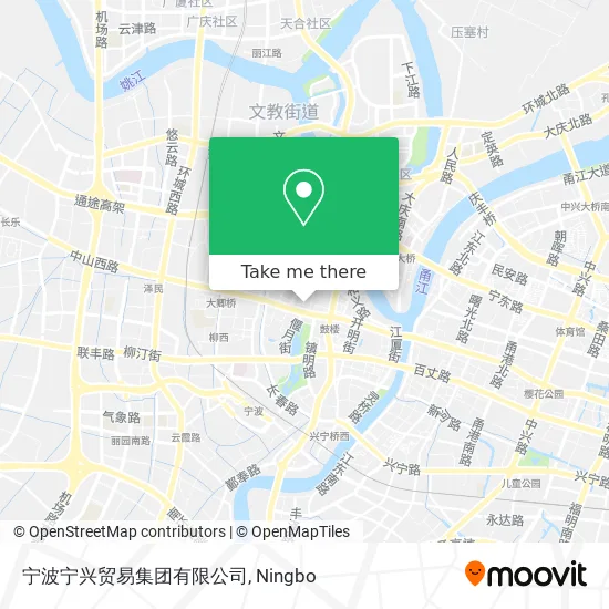 宁波宁兴贸易集团有限公司 map