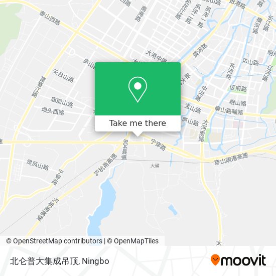 北仑普大集成吊顶 map