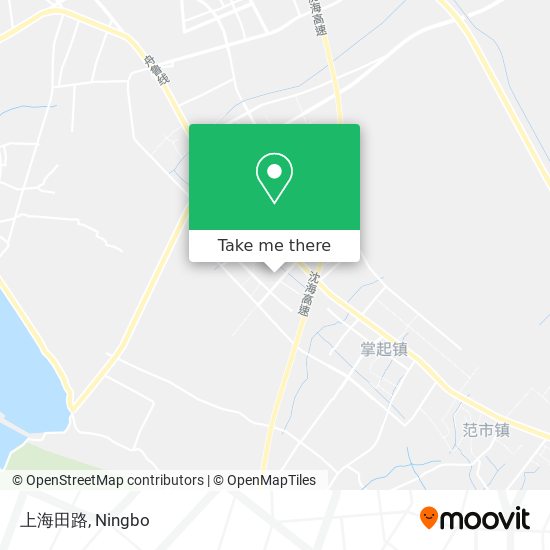 上海田路 map